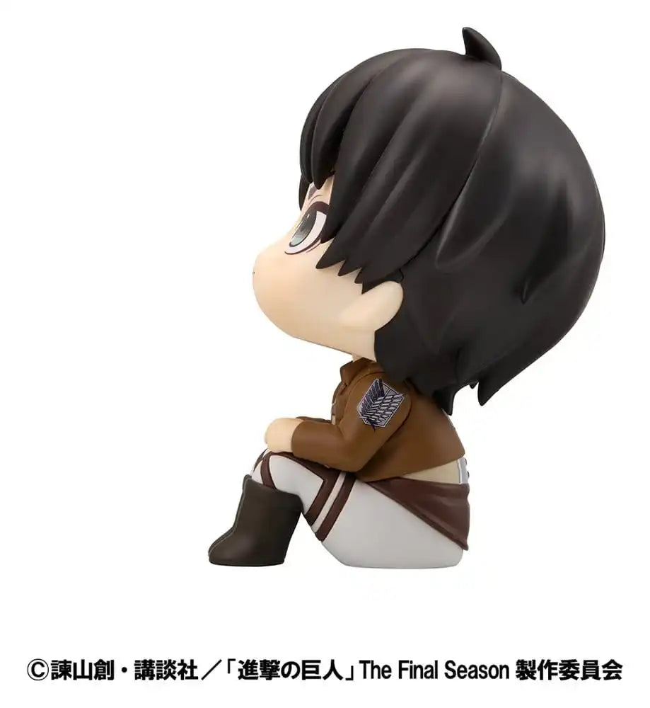 Attack on Titan Lookup PVC-Figur Eren Jaeger Grumpy Ver. 11 cm