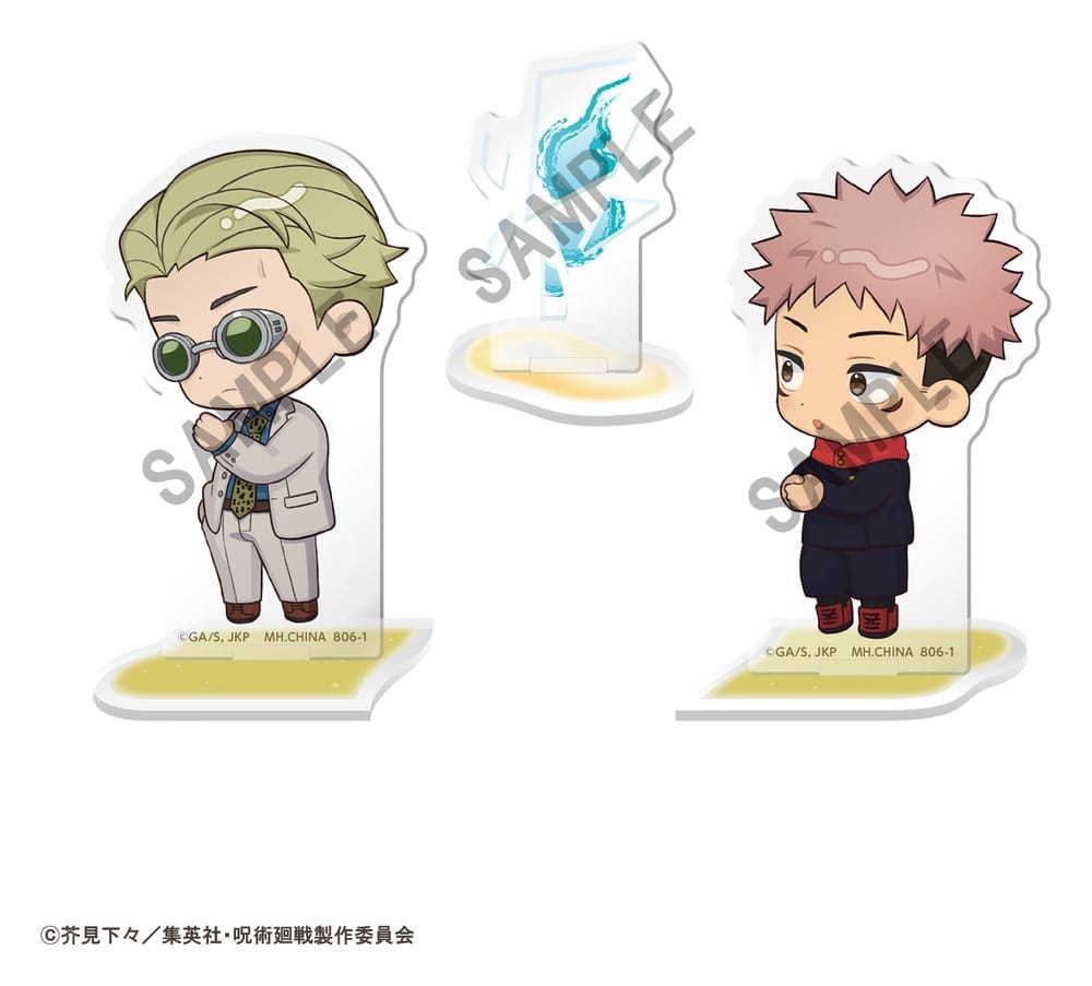 Jujutsu Kaisen Buddycolle Acrylaufsteller 5th Anniversary D Kento Nanami & Yuji Itadori 10 cm
