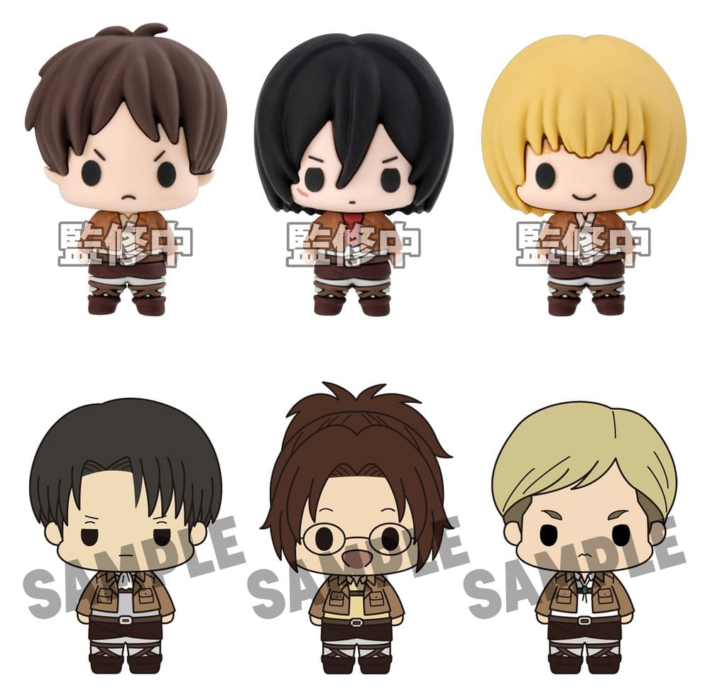 Attack on Titan Chokorin Collection Minifiguren 5 cm Blind Box Display (6)