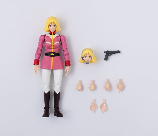 Mobile Suit Gundam G.M.G. Collection Actionfigur Earth Federation Sayla Mass Uniform Ver. 10 cm