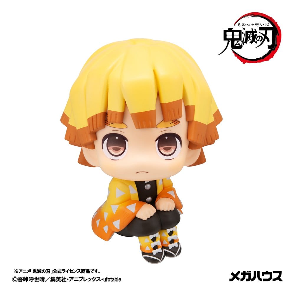 Demon Slayer: Kimetsu no Yaiba Look Up PVC Figur Zenitsu Agatsuma Grumpy Ver. 11 cm
