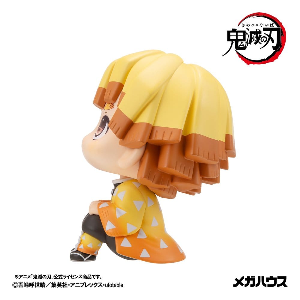 Demon Slayer: Kimetsu no Yaiba Look Up PVC Figur Zenitsu Agatsuma Grumpy Ver. 11 cm