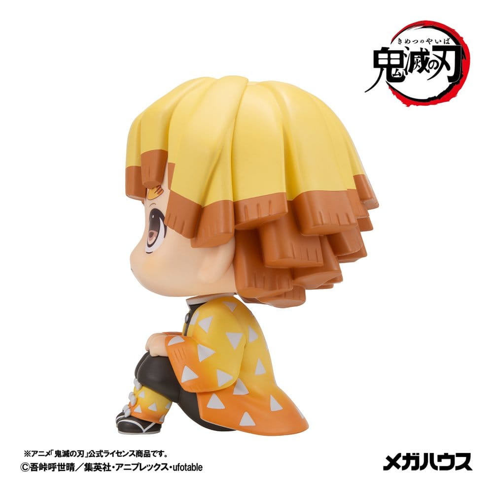 Demon Slayer: Kimetsu no Yaiba Look Up PVC Figur Zenitsu Agatsuma Grumpy Ver. 11 cm