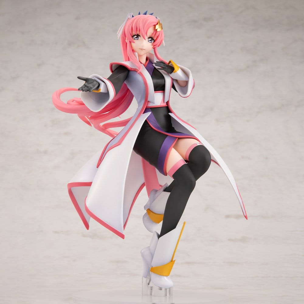 Gundam GGG (Gundam Girls Generation) Series PVC Figur Mobile Suit Gundam SEED FREEDOM Lacus Clyne Battle Surcoat Ver. 22 cm