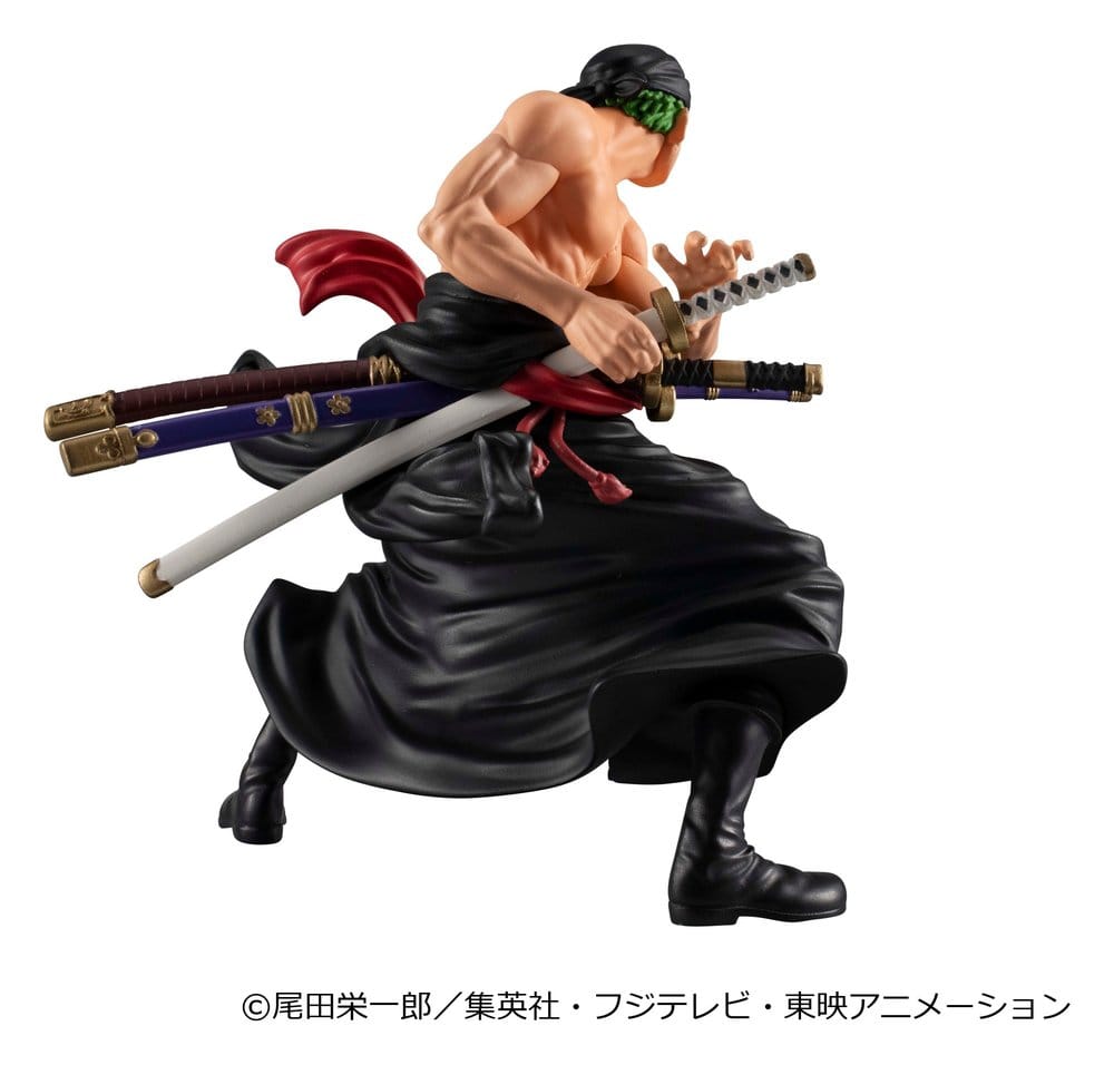 One Piece Wallstar PVC Figur Roronoa Zoro 9 cm