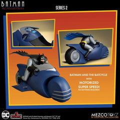 Batman the Animated Series 2 5 Points Actionfigur Batman & Batcycle 10 cm