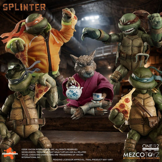 Teenage Mutant Ninja Turtles One:12 Collective Actionfigur 1/12 Splinter 17 cm