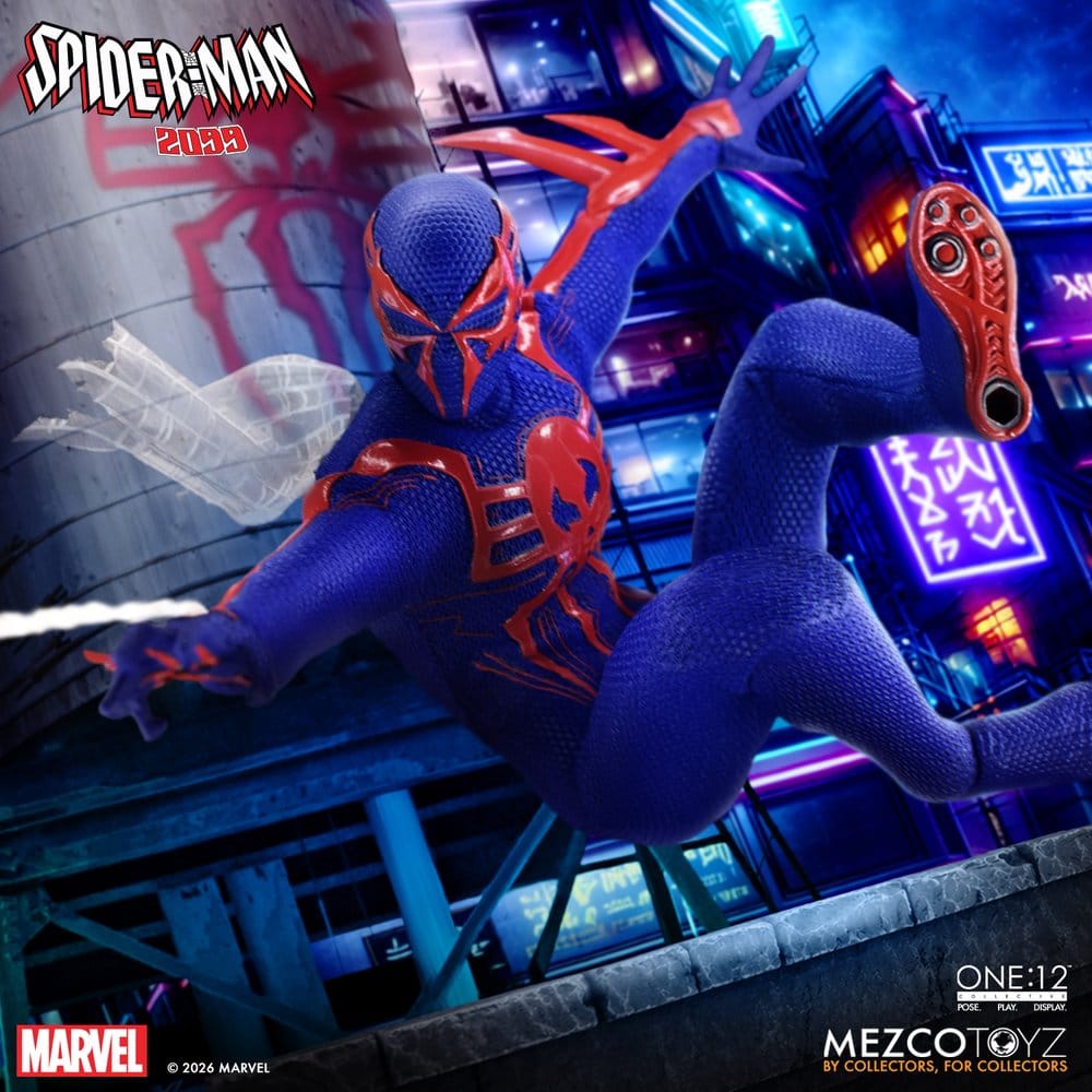 Marvel Comics One:12 Collective Actionfigur 1/12 Spider-Man 2099 17 cm