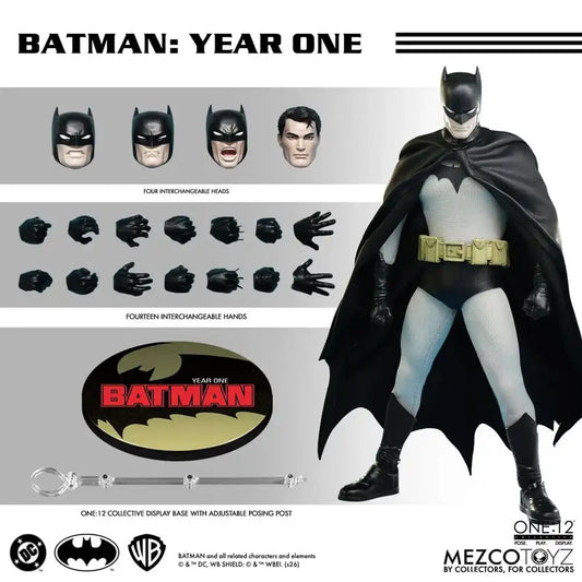 DC Comics Actionfigur 1/12 Batman: Year One 17 cm
