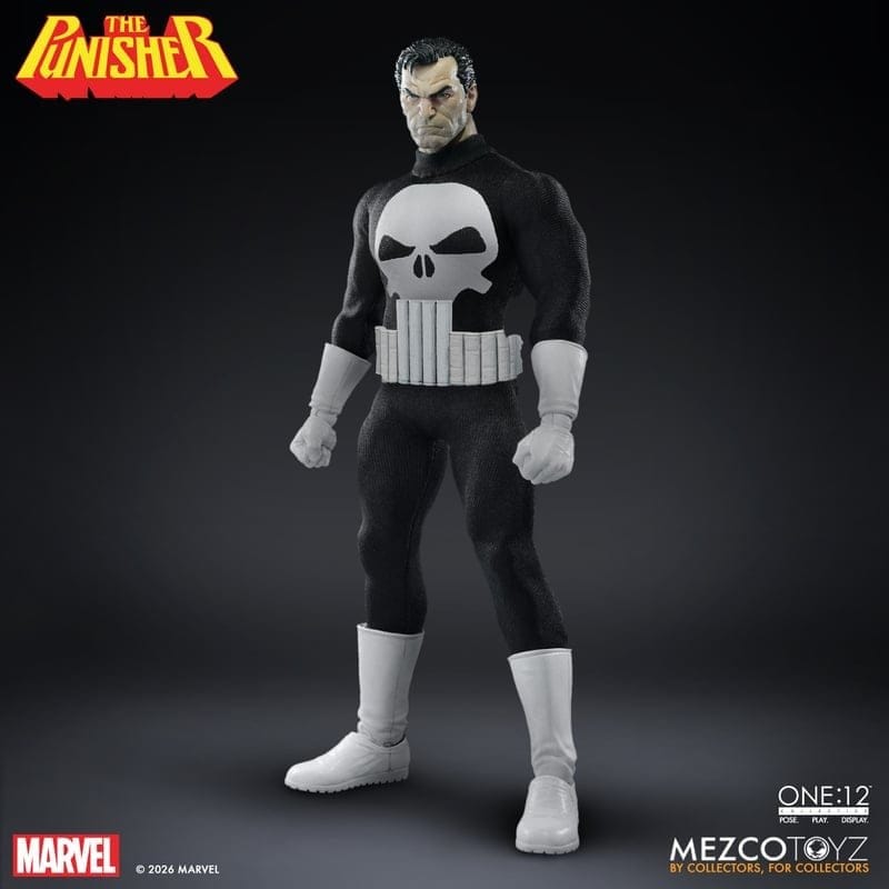 Marvel Comics One:12 Collective Actionfigur 1/12 Punisher 17 cm