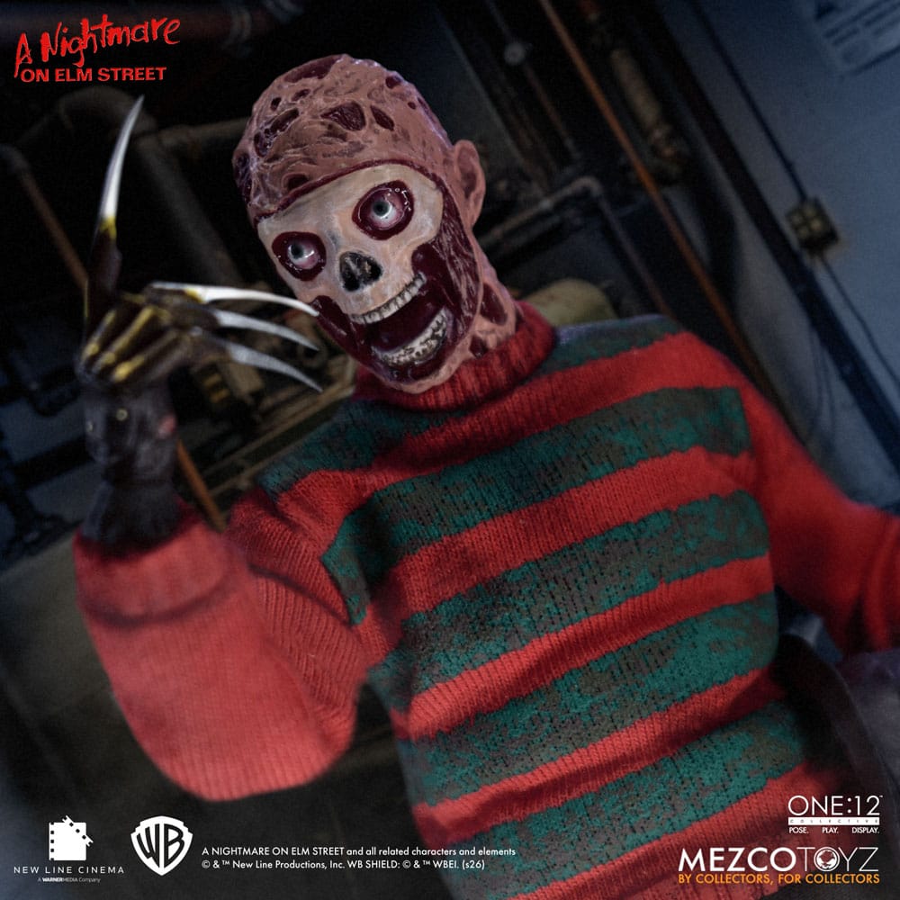 Nightmare On Elm Street Actionfigur 1/12 Freddy Krueger 17 cm