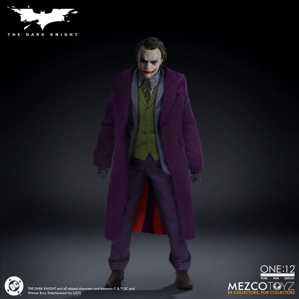The Dark Knight Actionfigur 1/12 Joker 17 cm