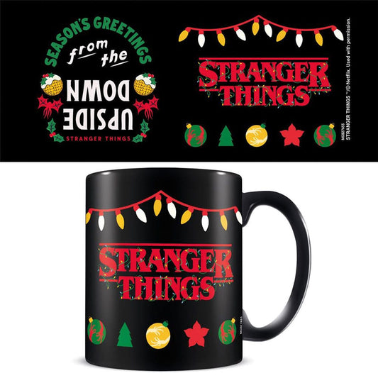 Stranger Things Tasse Seasons Greetings Upside Down