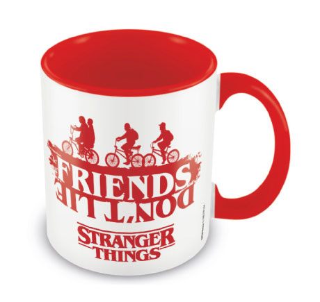 Stranger Things Coloured Inner Tasse Friends Don't Lie