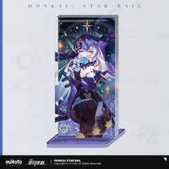 Honkai: Star Rail Light Cone Acryl Ornament mit Glitzer: Black Swan Reforged Remembrance 15 cm