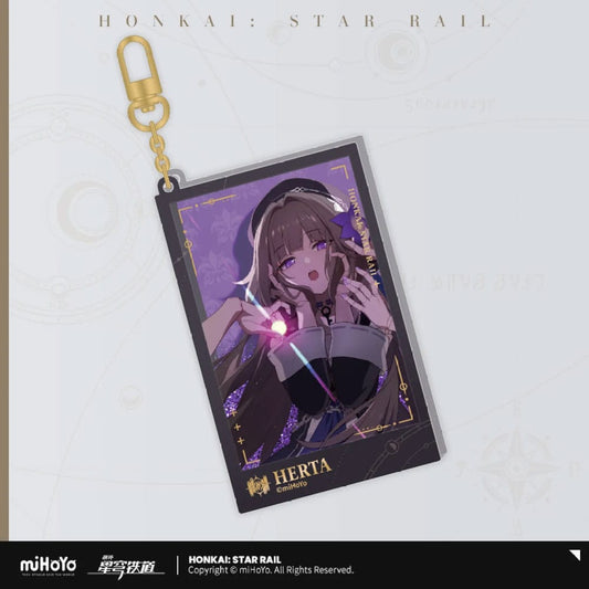 Honkai: Star Rail Countdown Departure Series Acryl Schlüsselanhänger Herta Glitter 9 cm