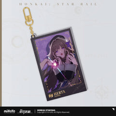 Honkai: Star Rail Countdown Departure Series Acryl Schlüsselanhänger Herta Glitter 9 cm