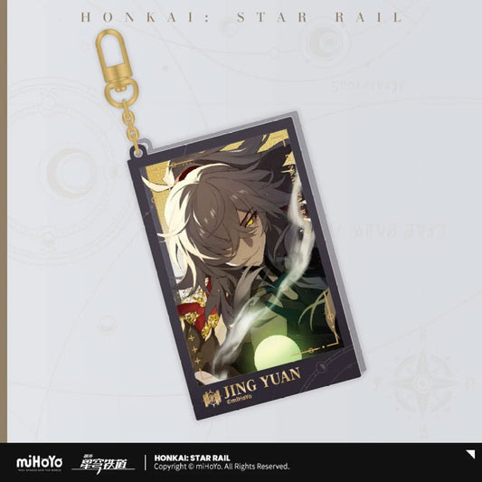 Honkai: Star Rail Countdown Departure Series Acryl Schlüsselanhänger Jing Yuan Glitter 9 cm