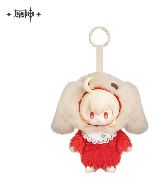 Genshin Impact Winter Nesting Series Vinyl Plüsch-Schlüsselanhänger Klee 15 cm