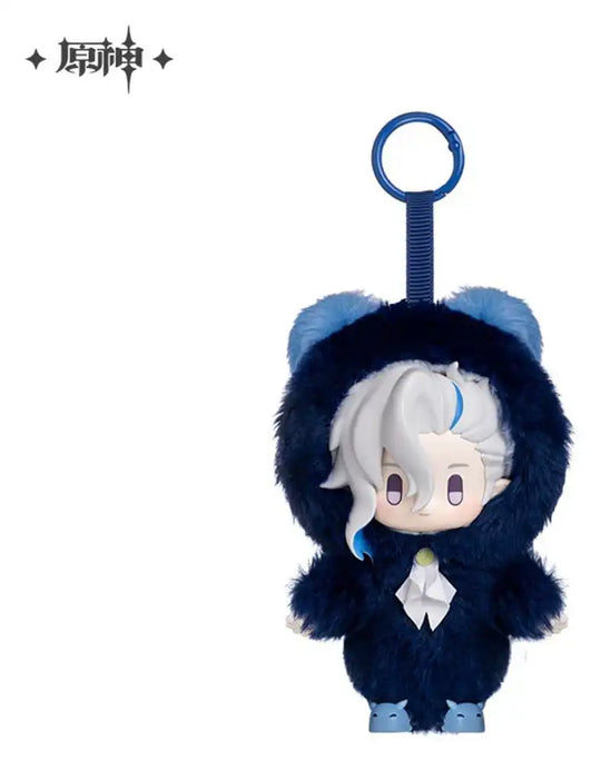 Genshin Impact Winter Nesting Series Vinyl Plüsch-Schlüsselanhänger Neuvillette 15 cm