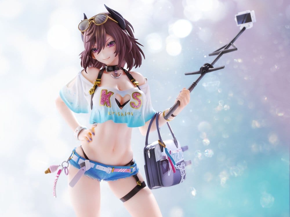 Azur Lane PVC Figur 1/7 Kirishima Bravely Summer TF edition 28 cm