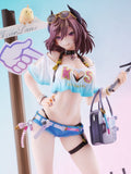 Azur Lane PVC Figur 1/7 Kirishima Bravely Summer 28 cm