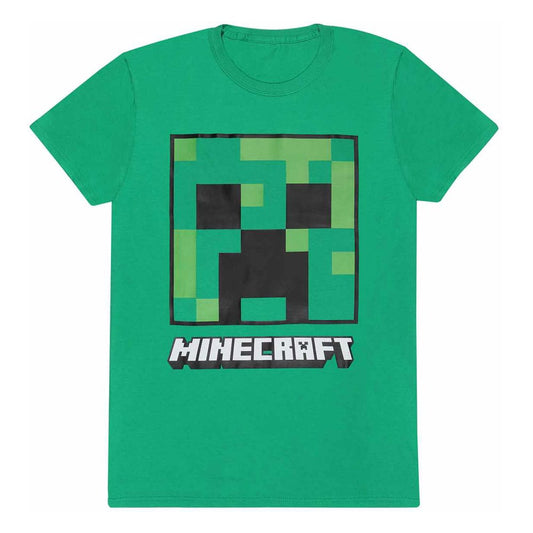 Minecraft T-Shirt Creeper Face  Größe M