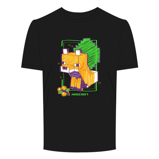 Minecraft T-Shirt Fox  Größe XL