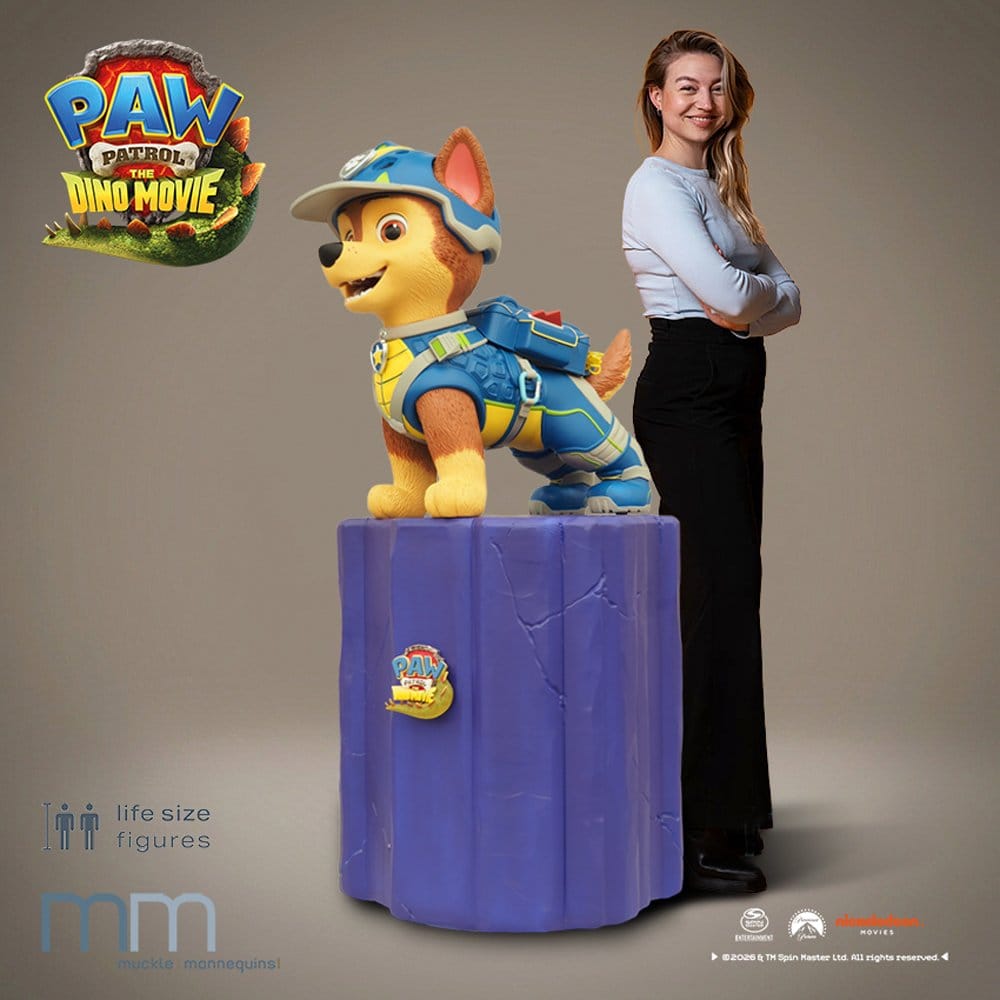 PAW Patrol Life-Size Statue Chase (ohne Base) 167 cm