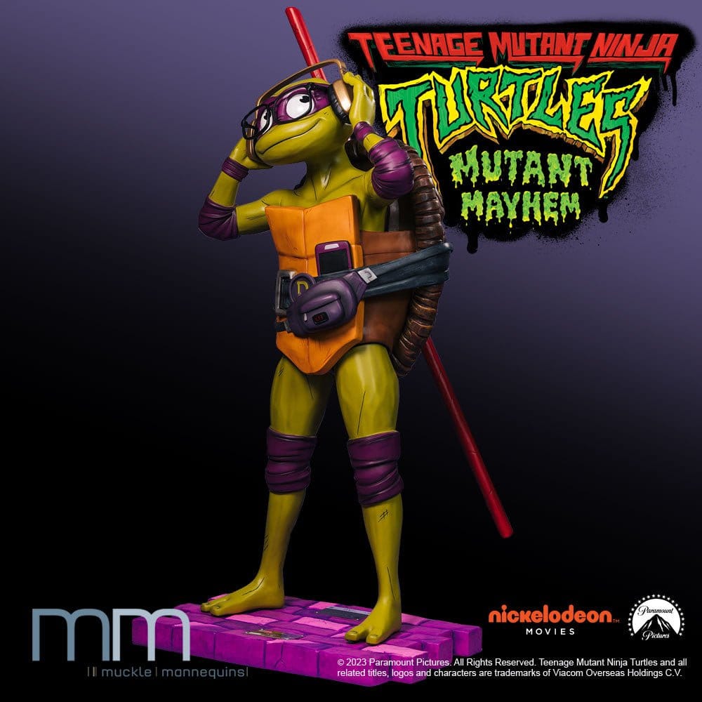 Teenage Mutant Ninja Turtles: Mutant Mayhem Life-Size Statue Donatello 170 cm