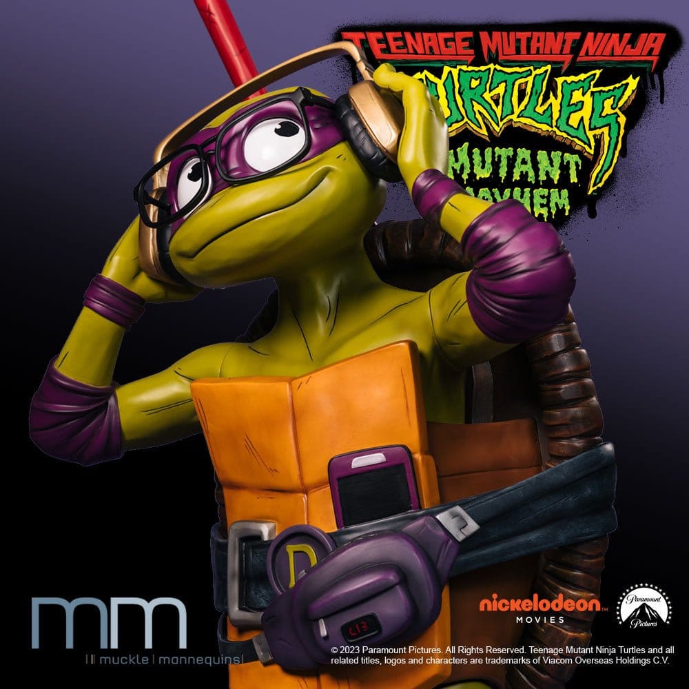 Teenage Mutant Ninja Turtles: Mutant Mayhem Life-Size Statue Donatello 170 cm