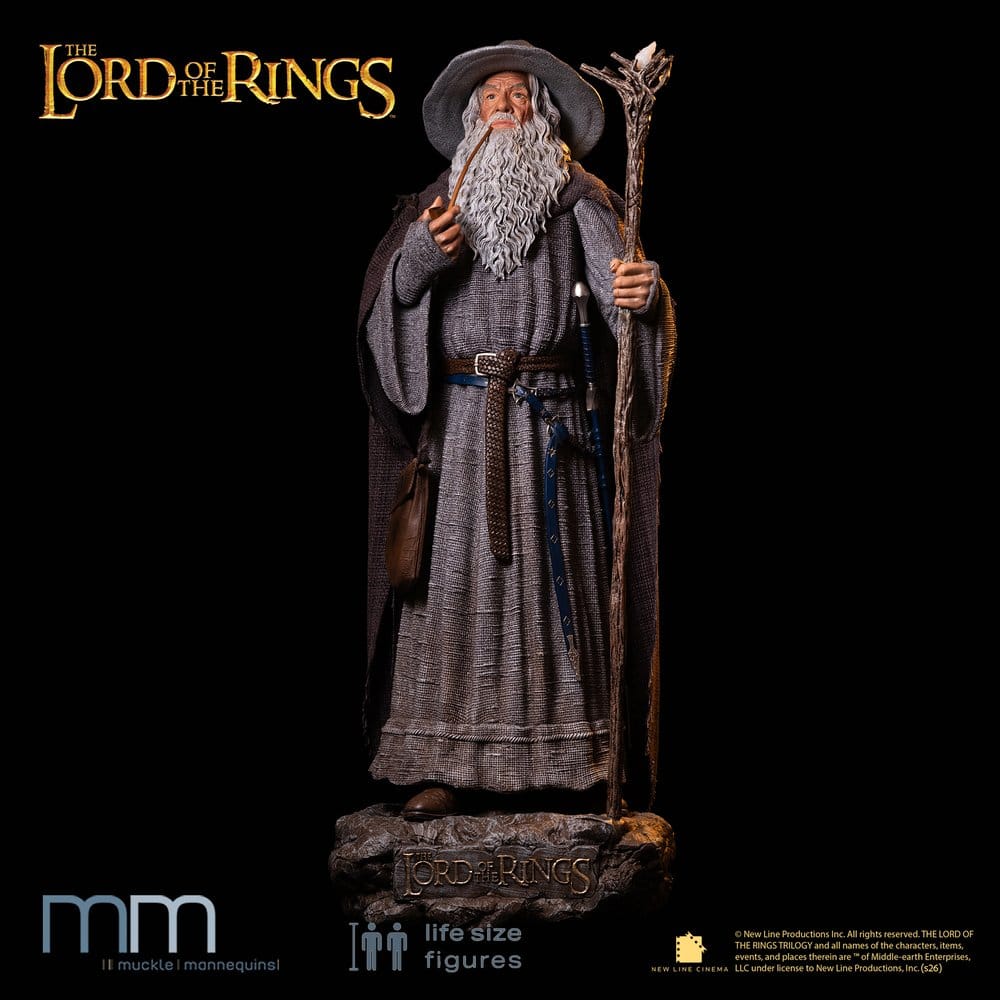 Herr der Ringe Life-Size Statue Gandalf 215 cm