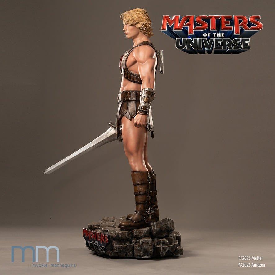 Masters of the Universe Lebensgroße Figur He-Man 207 cm