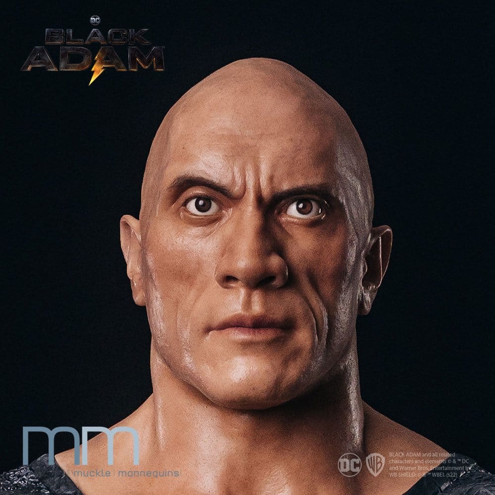 Black Adam Life-Size Büste Silikon Kopf