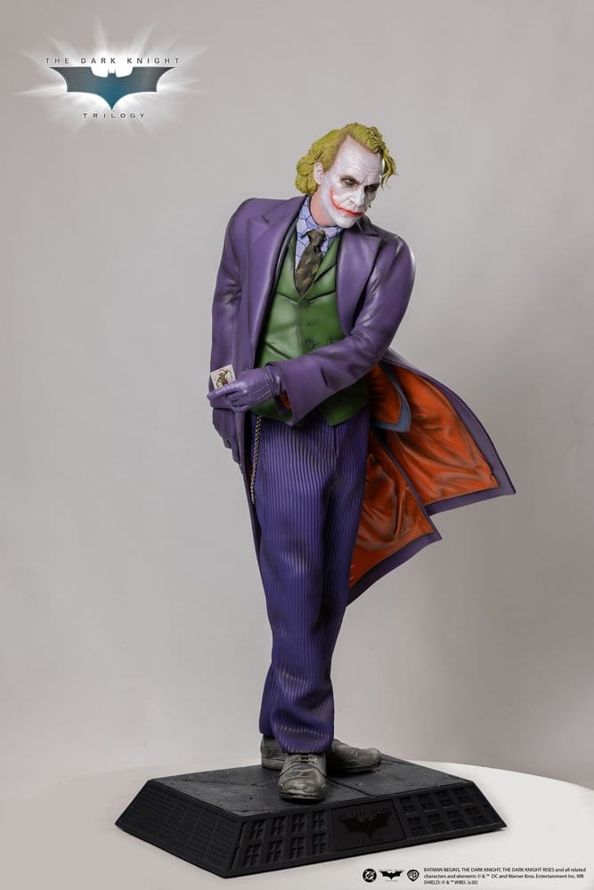 Batman The Dark Knight Lebensgroße Statue Joker 200 cm