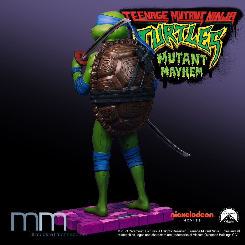 Teenage Mutant Ninja Turtles: Mutant Mayhem Life-Size Statue Leonardo 172 cm
