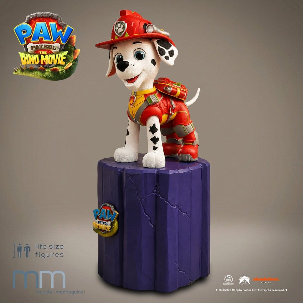 PAW Patrol Life-Size Statue Marshall (ohne Base) 167 cm