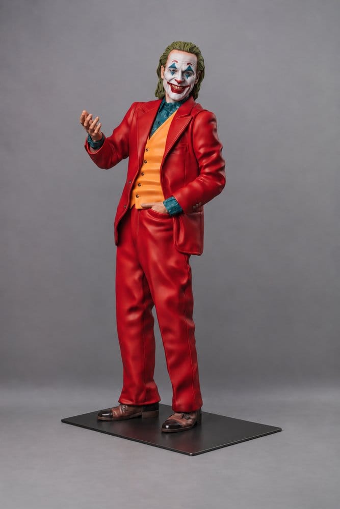Joker (2019) Life-Size Base Metall schwarz 2 cm