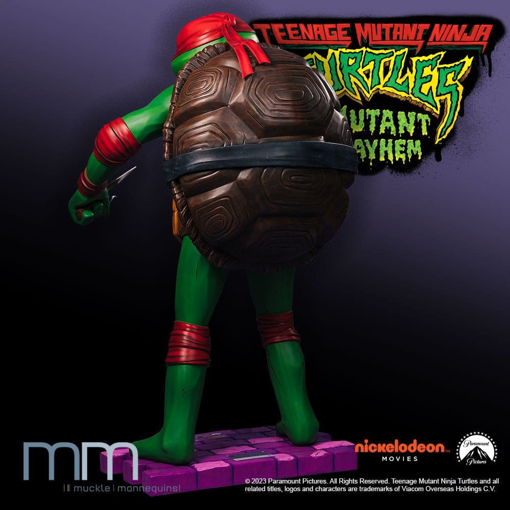 Teenage Mutant Ninja Turtles: Mutant Mayhem Life-Size Statue Raphael 178 cm