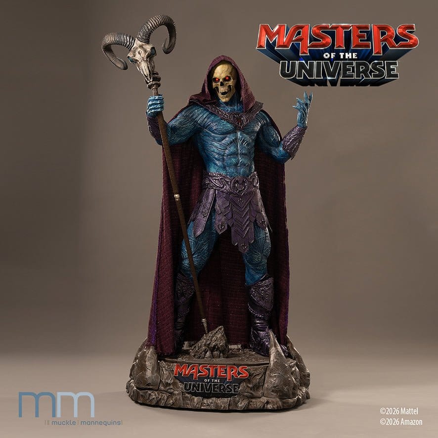 Masters of the Universe Lebensgroße Figur Skeletor 221 cm