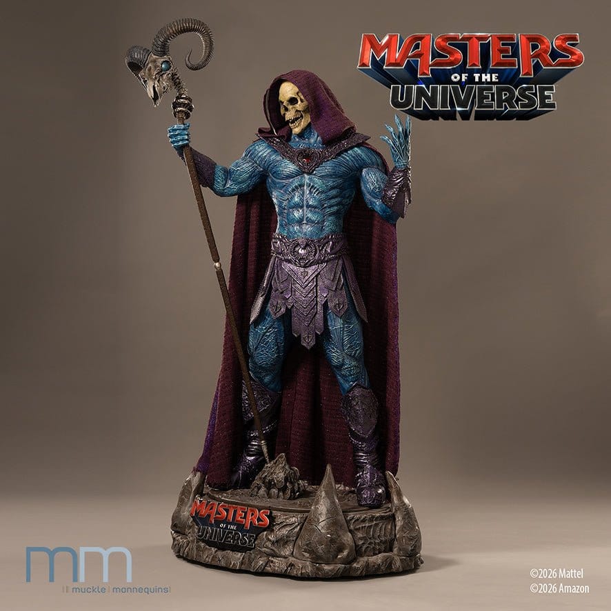 Masters of the Universe Lebensgroße Figur Skeletor 221 cm