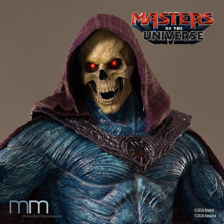 Masters of the Universe Lebensgroße Figur Skeletor 221 cm