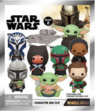 Star Wars Mandalorian 3D PVC-Taschenanhänger Series 2 Display (24)