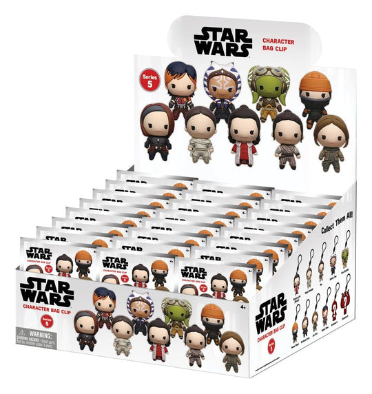 Woman of Star Wars 3D PVC-Taschenanhänger Serie Blind Bag Display (24)