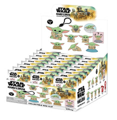 Star Wars 3D PVC-Taschenanhänger Best of Grogu Serie 1 Display (24)