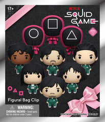Squid Game 3D PVC-Taschenanhänger Series 1 Display (24)