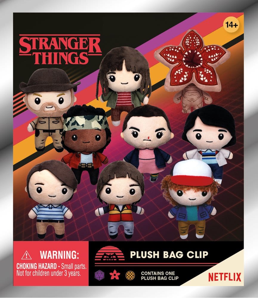 Stranger Things Plüsch-Taschenanhänger Display (24)