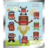 Domo-kun 3D PVC-Taschenanhänger Serie 1 Display (24)
