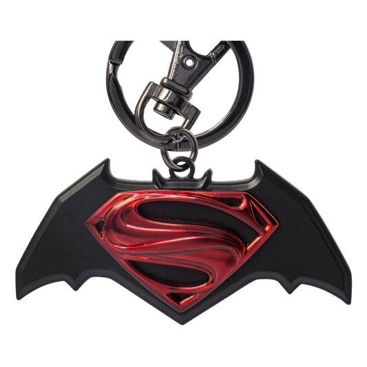 DC Comics Zinn-Schlüsselanhänger Batman vs. Superman Logo