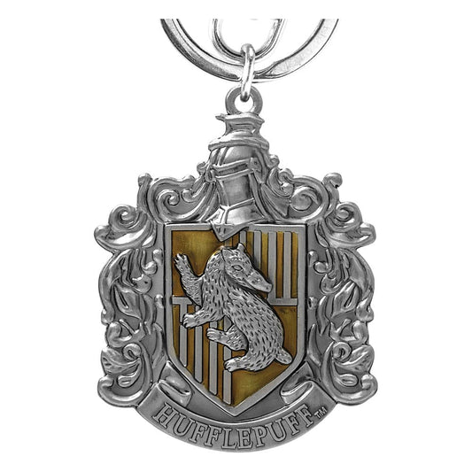 Harry Potter Zinn-Schlüsselanhänger Hufflepuff Crest